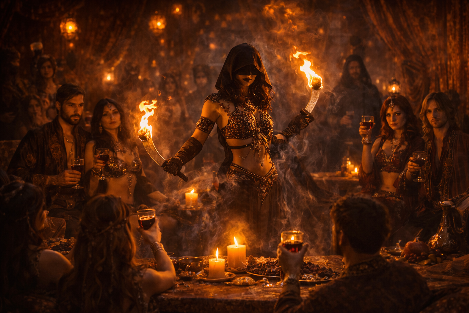 Drinks and evening entertainment